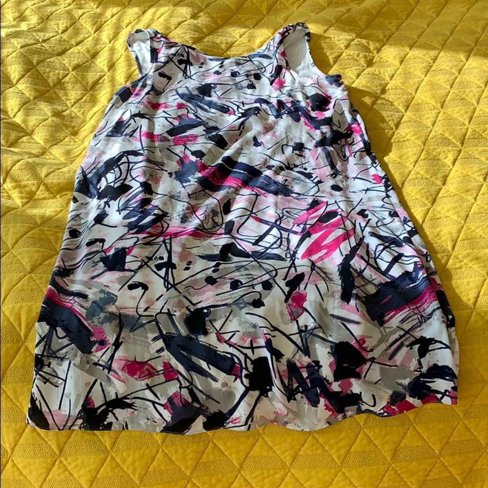 Nic + Zoe abstract print dress